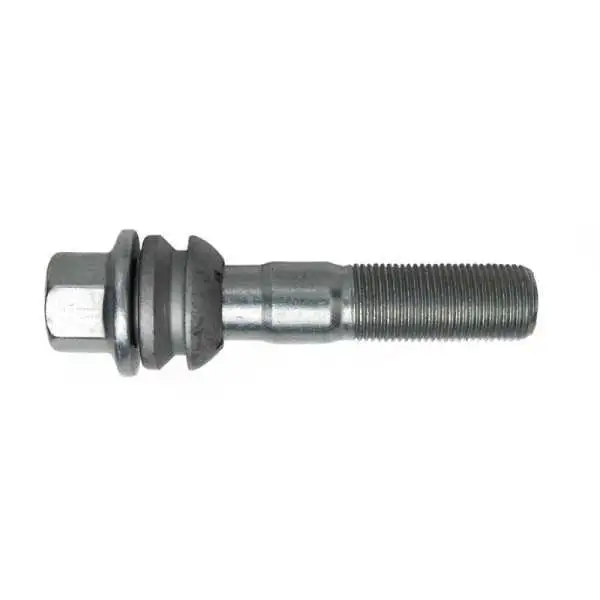 Boulon de roue HR bombé avec bague mobile R14 M15x1.25  Longueur 54mm