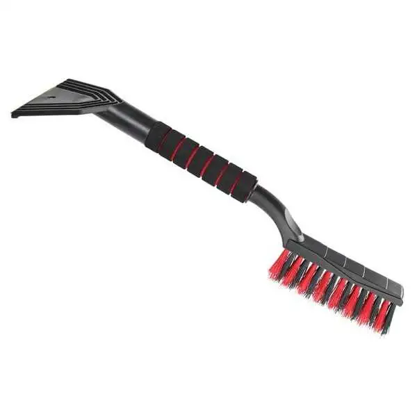 Brosse-grattoir 50 cm avec lame en laiton, manche souple