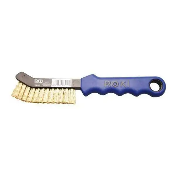 Brosse pour étriers laiton courbée 230 mm