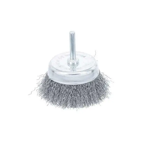 Brosse ronde réception de goupille 6 mm Ø 75 mm