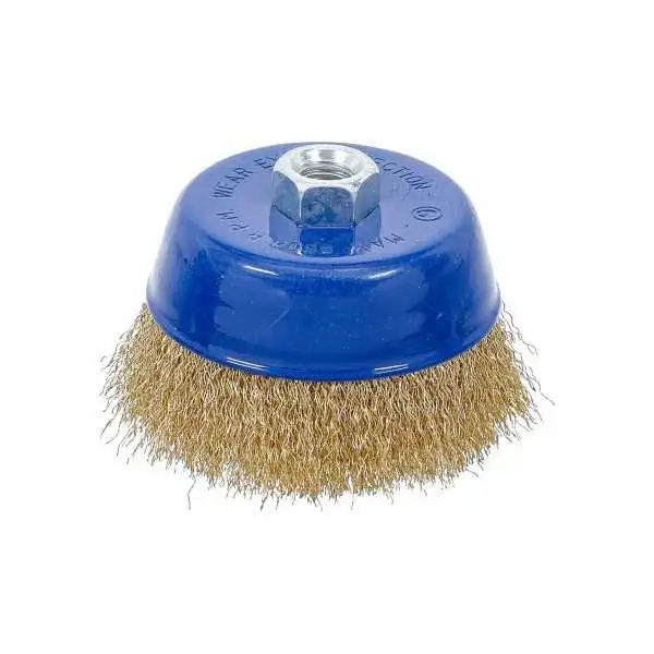 Brosse ronde réception M14 x 2 Ø 100 mm x 67 mm