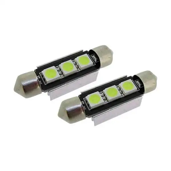 BudgetLED Canbus Festoon 36mm Blanc 3x5050SMD 2 pièces