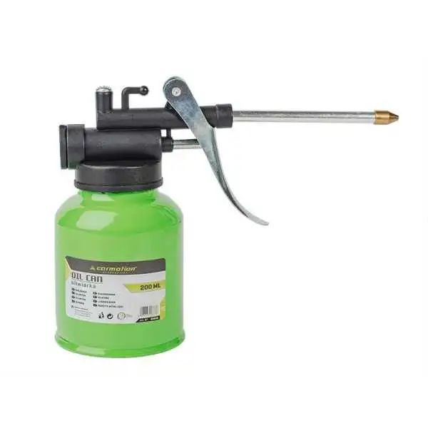 Burette métallique avec tuyau, 200 ml