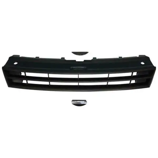 Calandre sans emblème pour Volkswagen Polo 6R 20092014  Noir
