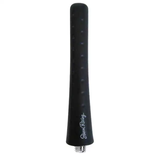 Caoutchouc dAntenne en Aluminium Simoni Racing  Noir  Longueur 8cm