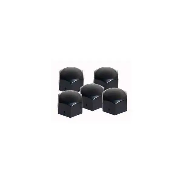 Capuchons décrou de roue Simoni Racing  19mm  Noir  Lot de 20 pièces