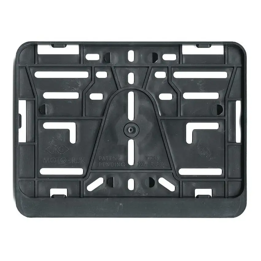 SUPPORT DE PLAQUE D'IMMATRICULATION CARACC POUR MOTO AVEC MONTAGE FACILE