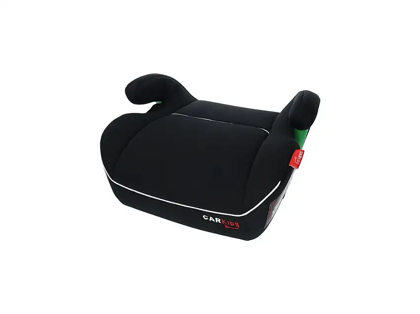 CARKIDS REHAUSSEUR ISOFIX NOIR/BLANC, ALFIE, 125-150CM