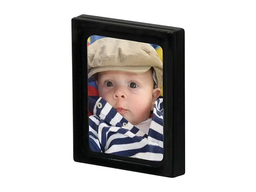 PORTE-PHOTO AUTOCOLLANT CARPOINT 5X6,5 CM NOIR