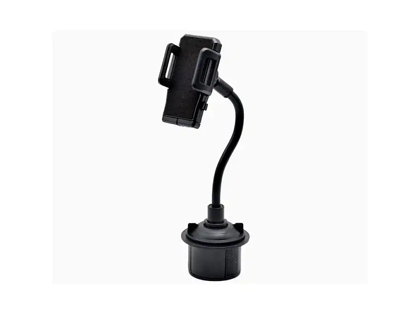 SUPPORT SMARTPHONE CARPOINT POUR PORTE-GOBELET AVEC COL DE CYGNE FLEXIBLE