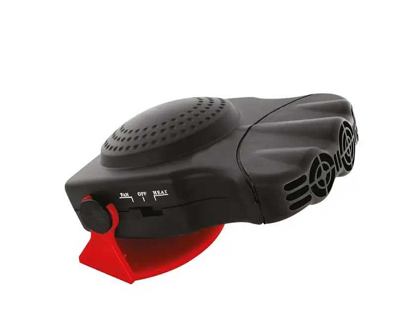 VENTILATEUR CARPOINT AVEC CHAUFFAGE 12V 150W