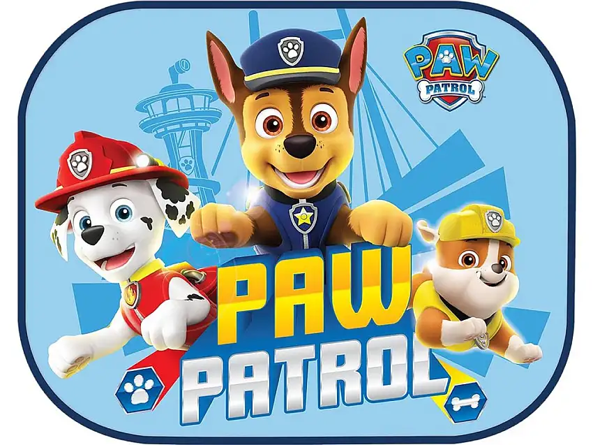 PARE-SOLEIL CARPOINT PAW PATROL 2 PIèCES AVEC VENTOUSES