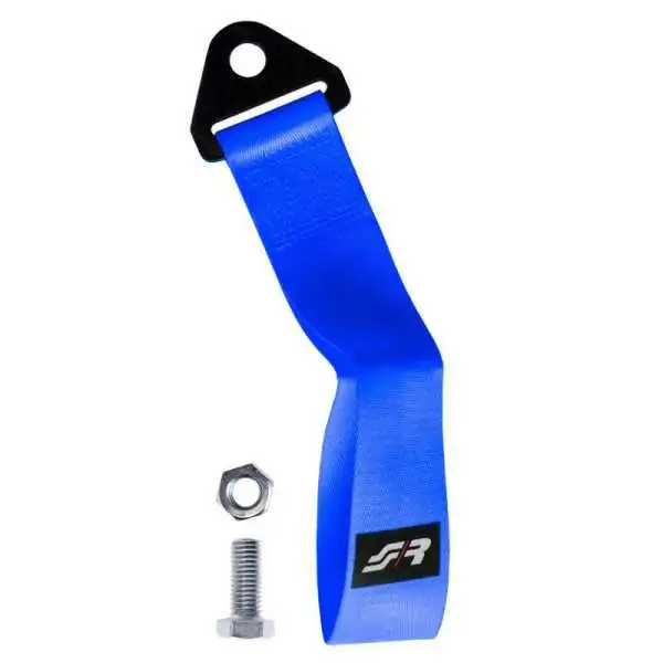 Ceinture à illet de remorquage Simoni Racing  Bleu  max 3000kg  Longueur 28cm