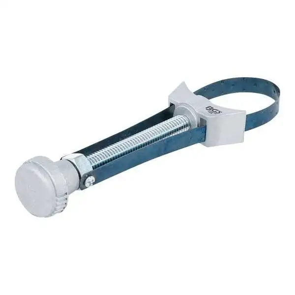 Clé à filtre à sangles acier à ressort fonte d'aluminium Ø 60 105 mm