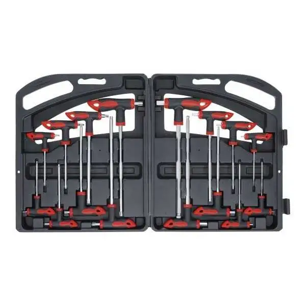 Clés poignée T six pans intérieurs/profil en T pour Torx 16 pièces