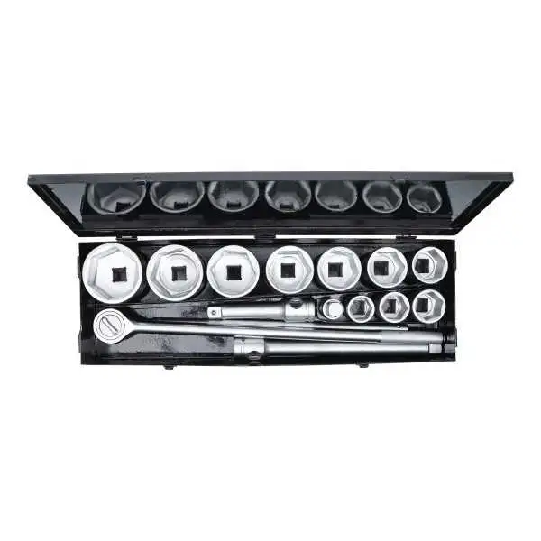 Coffret de douilles 25 mm 1" 36 80 mm 15 pièces