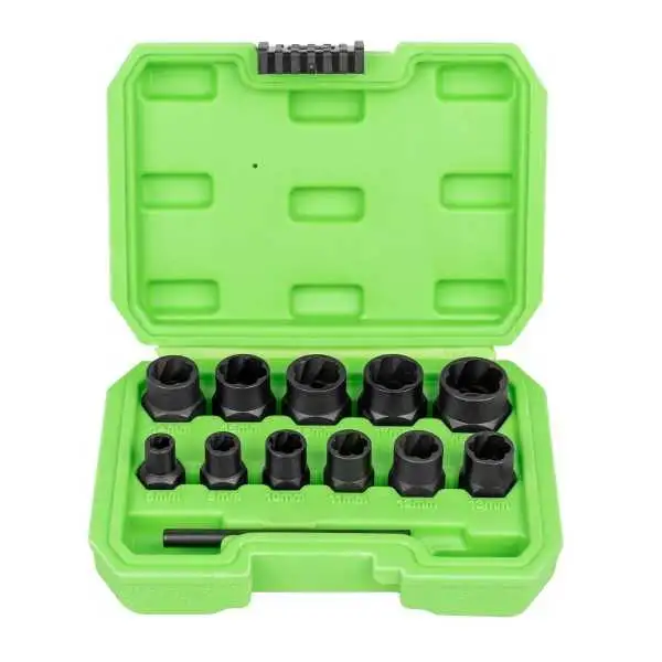 COFFRET DE DOUILLES TWIST 3 8 EXTRACTION D ECROUS ENDOMMAGÉS 6-19MM