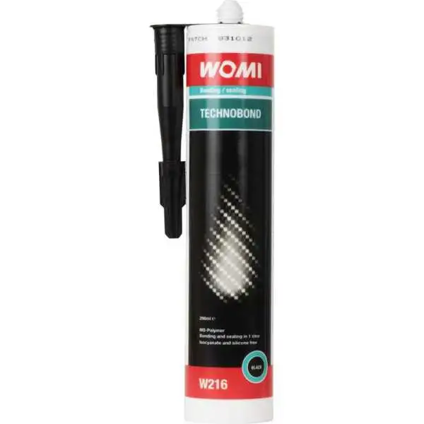 Colle de montage élastique Technobond Womi  Noir  290ml
