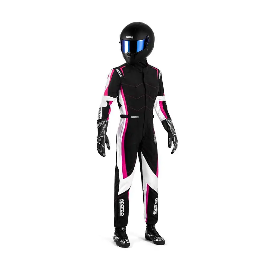 Combinaison Karting SPARCO KERB ADVANCED LADY FIA 8877 2022 Noir Rose