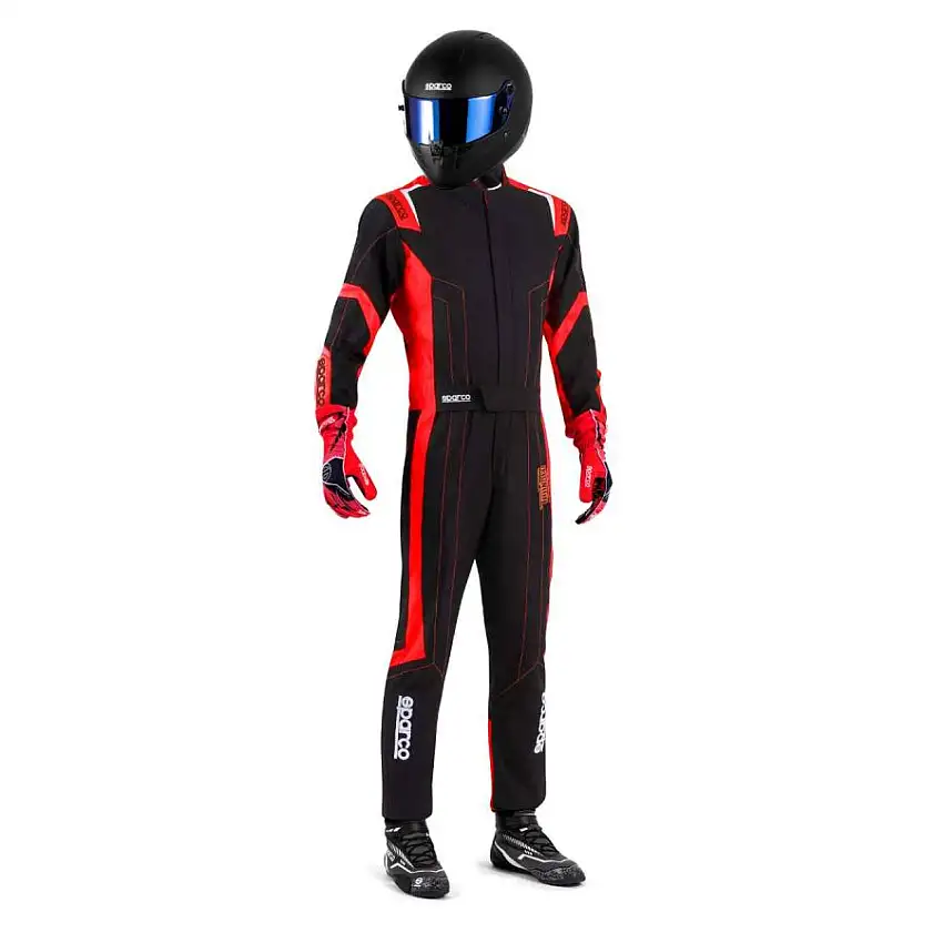 Combinaison Karting SPARCO THUNDER ADVANCED FIA 8877 2022 Noir Rouge