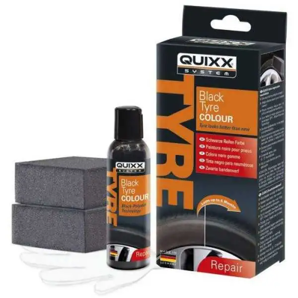 Couleur de pneu noire 1pc