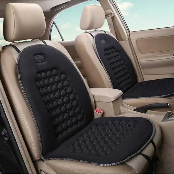 Coussin boule AutoStyle Comfortline  Noir  95x45cm