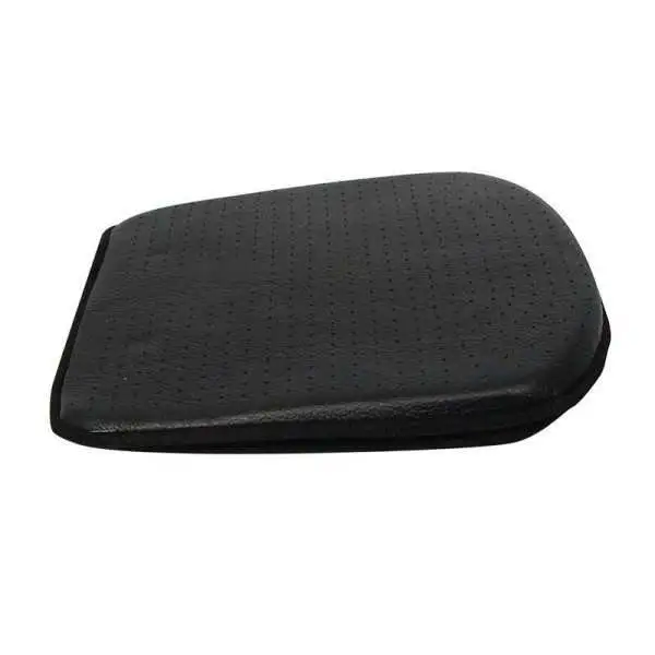 Coussin dassise de luxe Leather Look noir