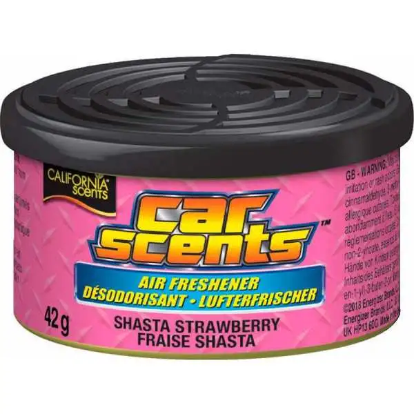 Désodorisant California Scents  Fraise Shasta  Canette 42gr