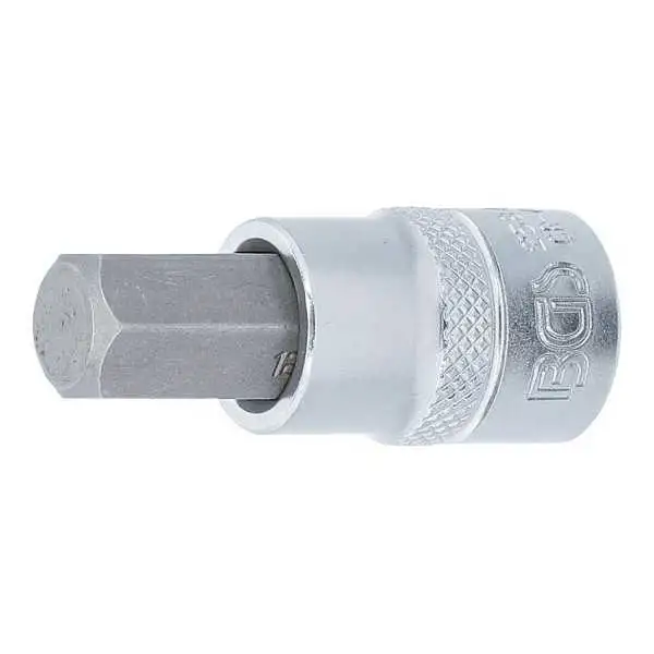 Douille à embouts 10 mm 3/8" six pans intérieurs 12 mm