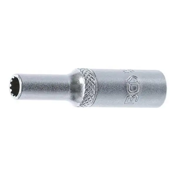 Douille pour clé Gear Lock longue 6 3 mm 1/4" 5 mm