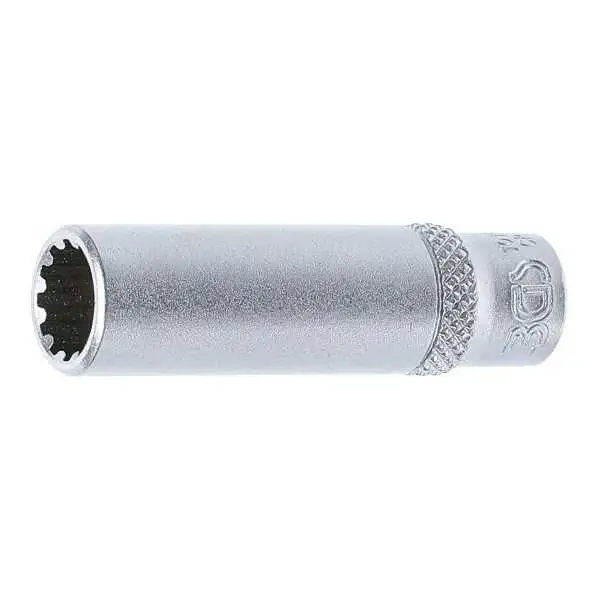 Douille pour clé Gear Lock longue 6 3 mm 1/4" 9 mm