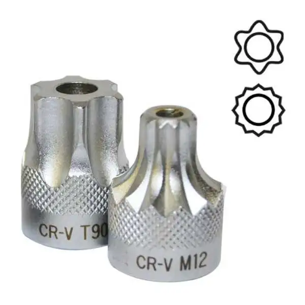 DOUILLE TORX 1 2 INVIOLABLE T60