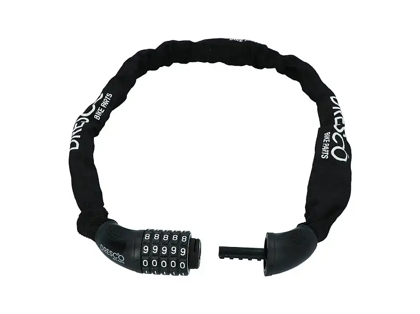 ANTIVOL à CHAîNE DRESCO AVEC CODE CHIFFRé 6MM, 90CM