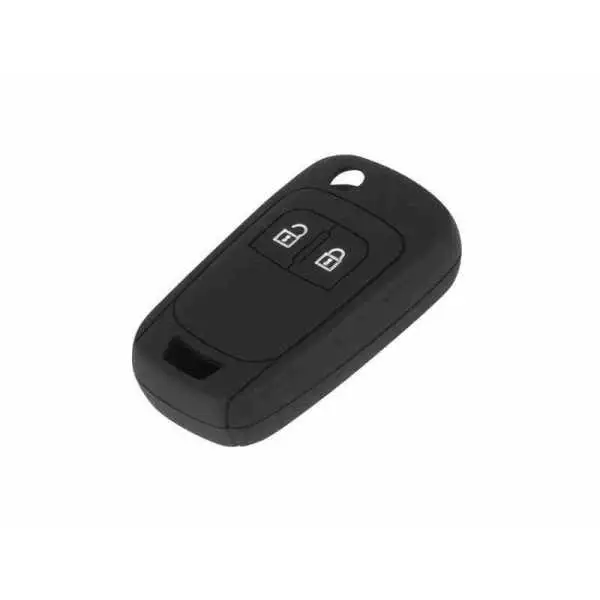 Étui à clés en silicone, Opel, noir