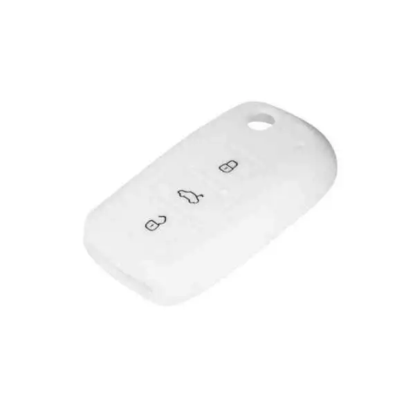 Étui à clés en silicone, VW - ancien type, blanc