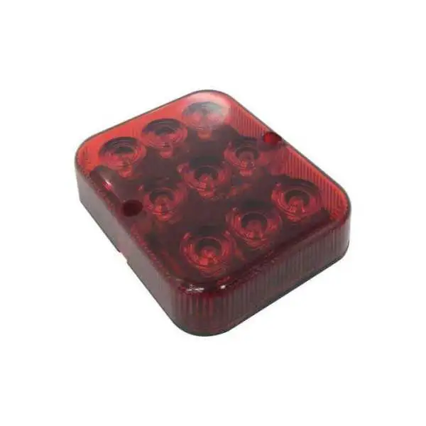 Feu antibrouillard arrière 19 LED 12V 10x8x25cm