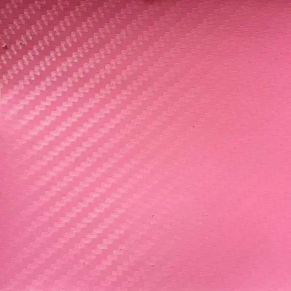 Feuille de carbone 3D 152x200cm Rose autocollante