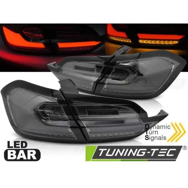 FEUX ARRIÈRE LED FUMÉE pour FORD FIESTA MK8 17-21 HATCHBACK
