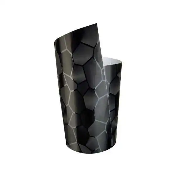 Foliatec Cockpit Design foil Hexagone noir structuré 50x50cm