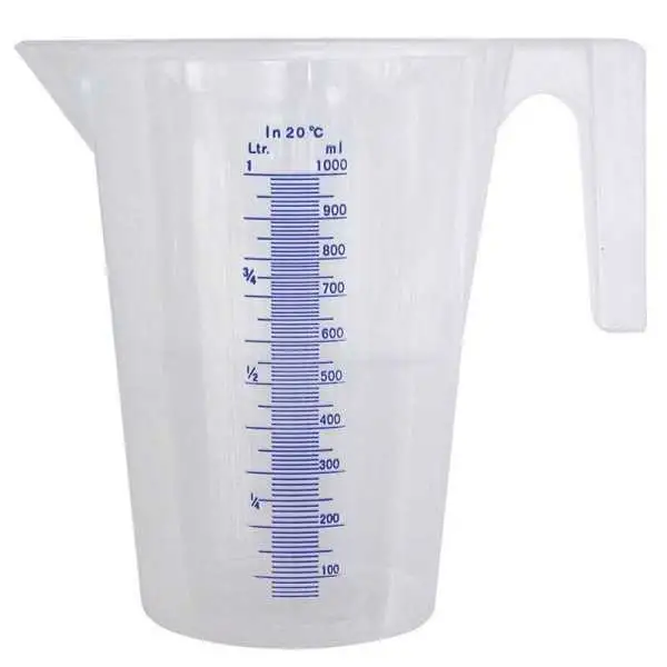 Gobelet doseur Pressol en plastique avec échelle 1L