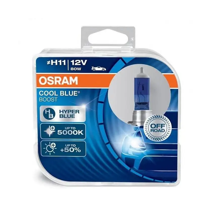 OSRAM H11 COOL BLUE BOOST 12V 80W SET DE LAMPES HALOGèNES