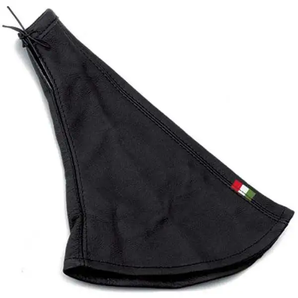 Housse de frein à main Simoni Racing  Cuir noir