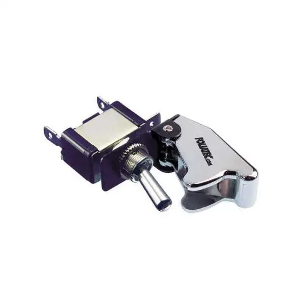 Interrupteur OnOff Foliatec Kill Switch sans LED  Couvercle chrome  1 pièce