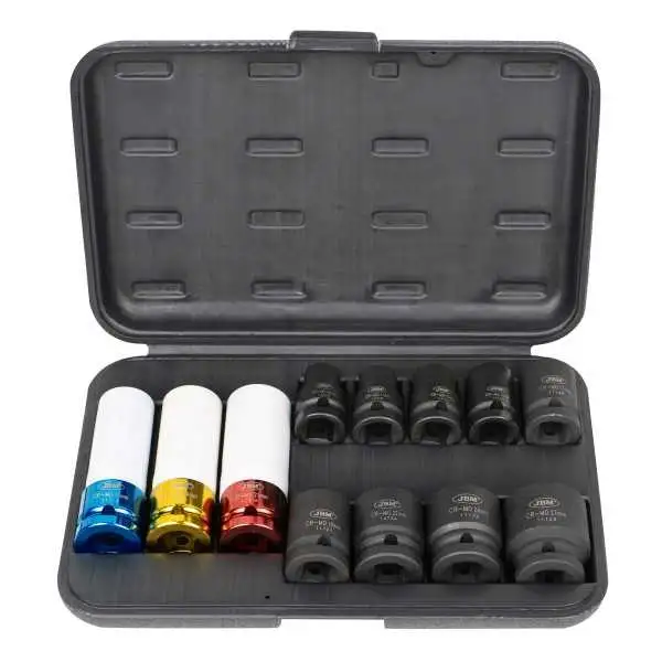 JEU DE 12 DOUILLES A CHOC DE 1 2 6 PANS SPECIAL EXTRACTION ROUE