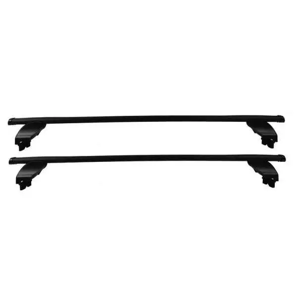 Jeu de barres de toit Twinny Load Steel S39 pour Alfa RomeoFiatHyundai divers modèles pour voitures sans barres de toit