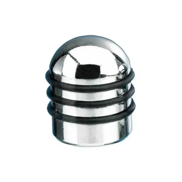 Jeu de bouchons de valve Foliatec AirCaps Aluminium  4 pièces  3 anneaux en caoutchouc