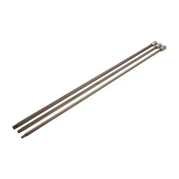 Jeu de douilles à embouts longueur 800 mm 12 5 mm 1/2" polygone femelle pour XZN pour VAG 3 pièces