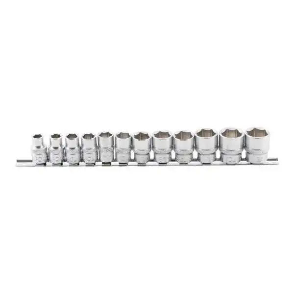 Jeu de Douilles six pans 10 mm 3/8" 8 19 mm 12 pièces