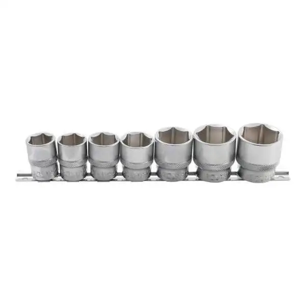 Jeu de Douilles six pans 12 5 mm 1/2" 20 32 mm 7 pièces