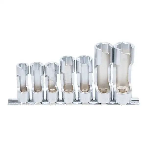 Jeu de douilles speciales fendues 10 mm 3/8" 10 19 mm 7 pièces